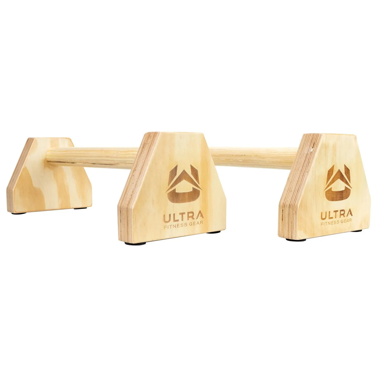 Ultra Fitness Gear 18 Inch Parallettes, Good for L Sits, Jump Throughs, Handstand Pushups & Calisthenics