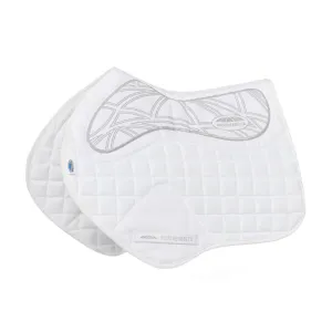Ultra Grip Jump Saddle Pad - White