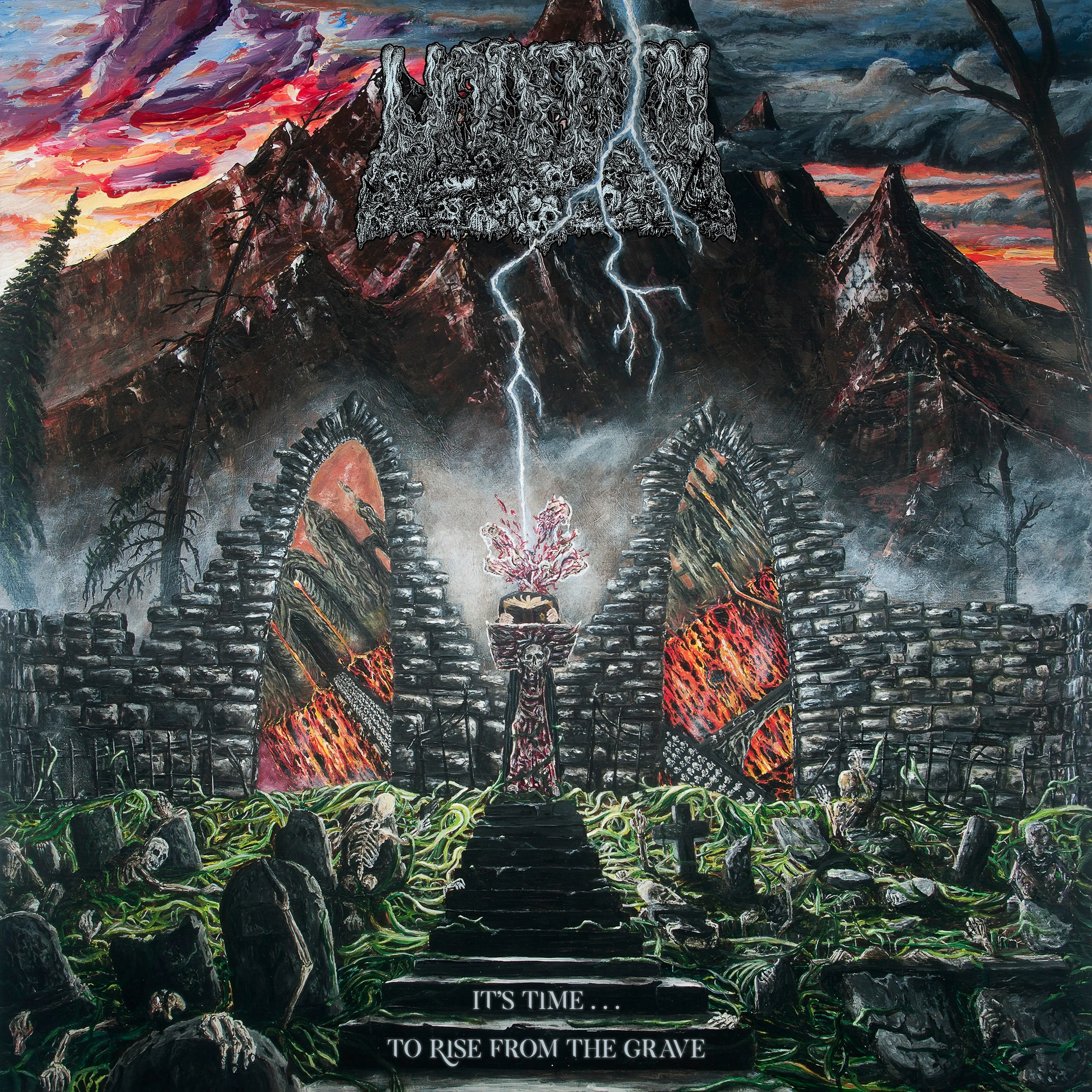 Undeath - It's Time...To Rise From the Grave 12”