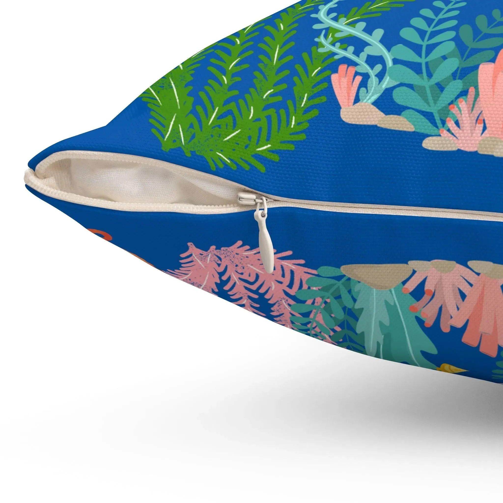 Underworld Coastal Printed Throw Pillow