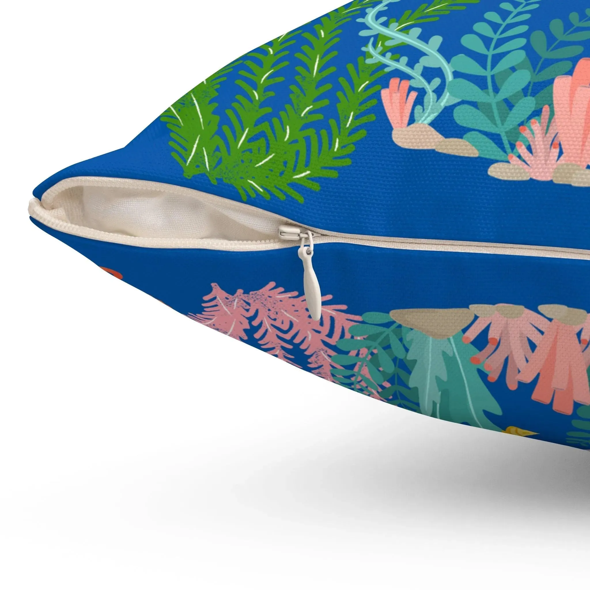 Underworld Coastal Printed Throw Pillow