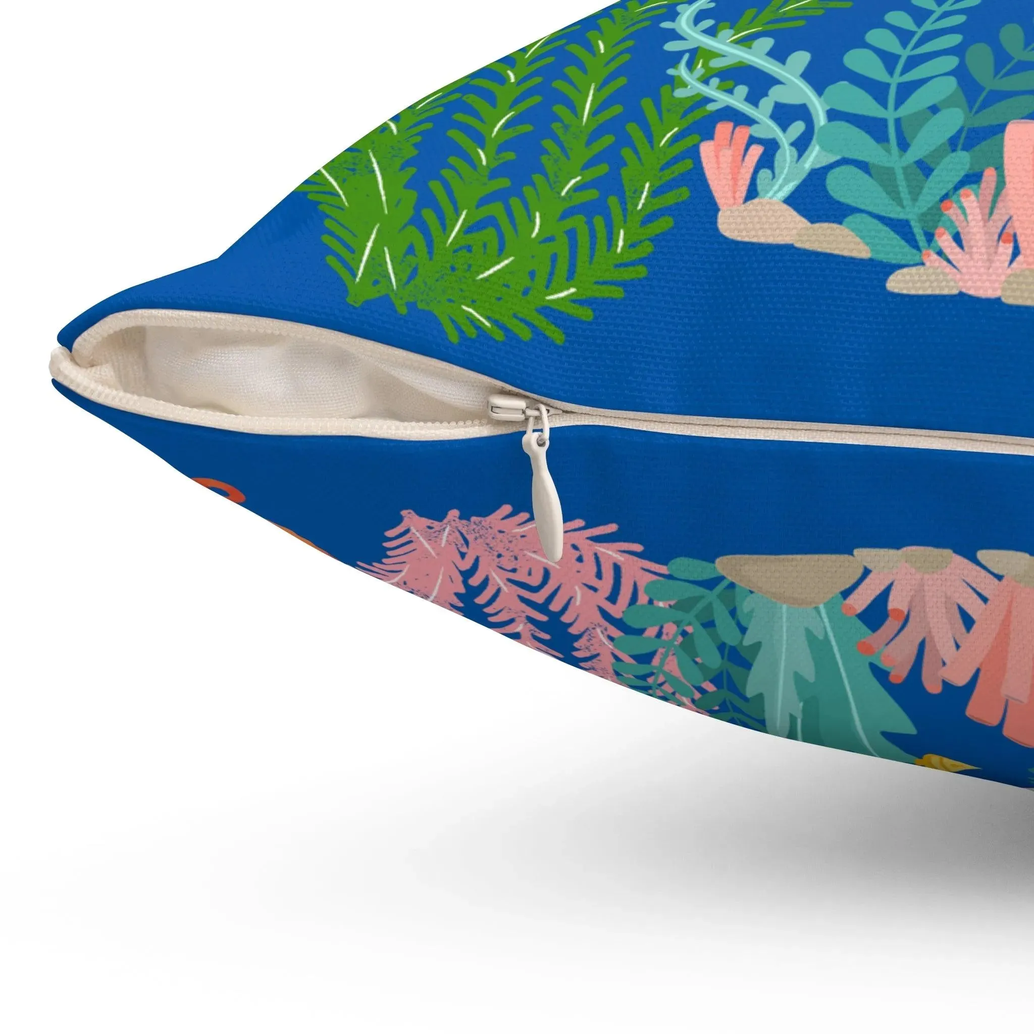 Underworld Coastal Printed Throw Pillow