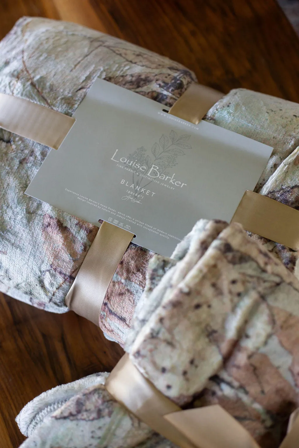 Unlined Cozy Fleece Blanket from the Sumac Collection