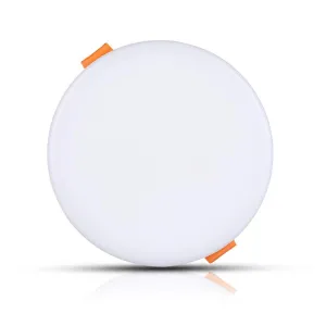 V-TAC -610RD 12W LED Adjustable Panel with Samsung CHIP COLORCODE:3000K Round