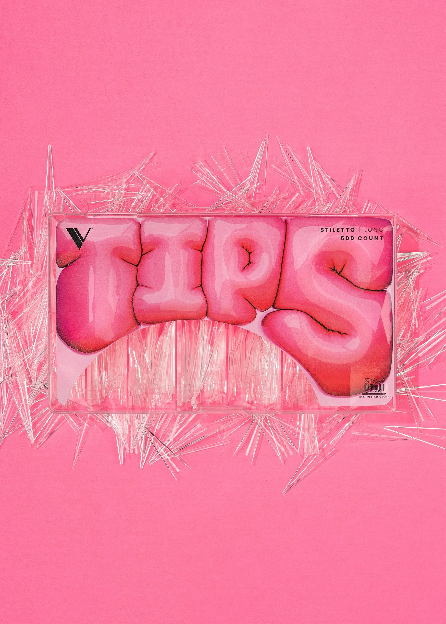 V Tips - Stiletto - Long