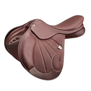 Victrix Jump Saddle - Havana Brown