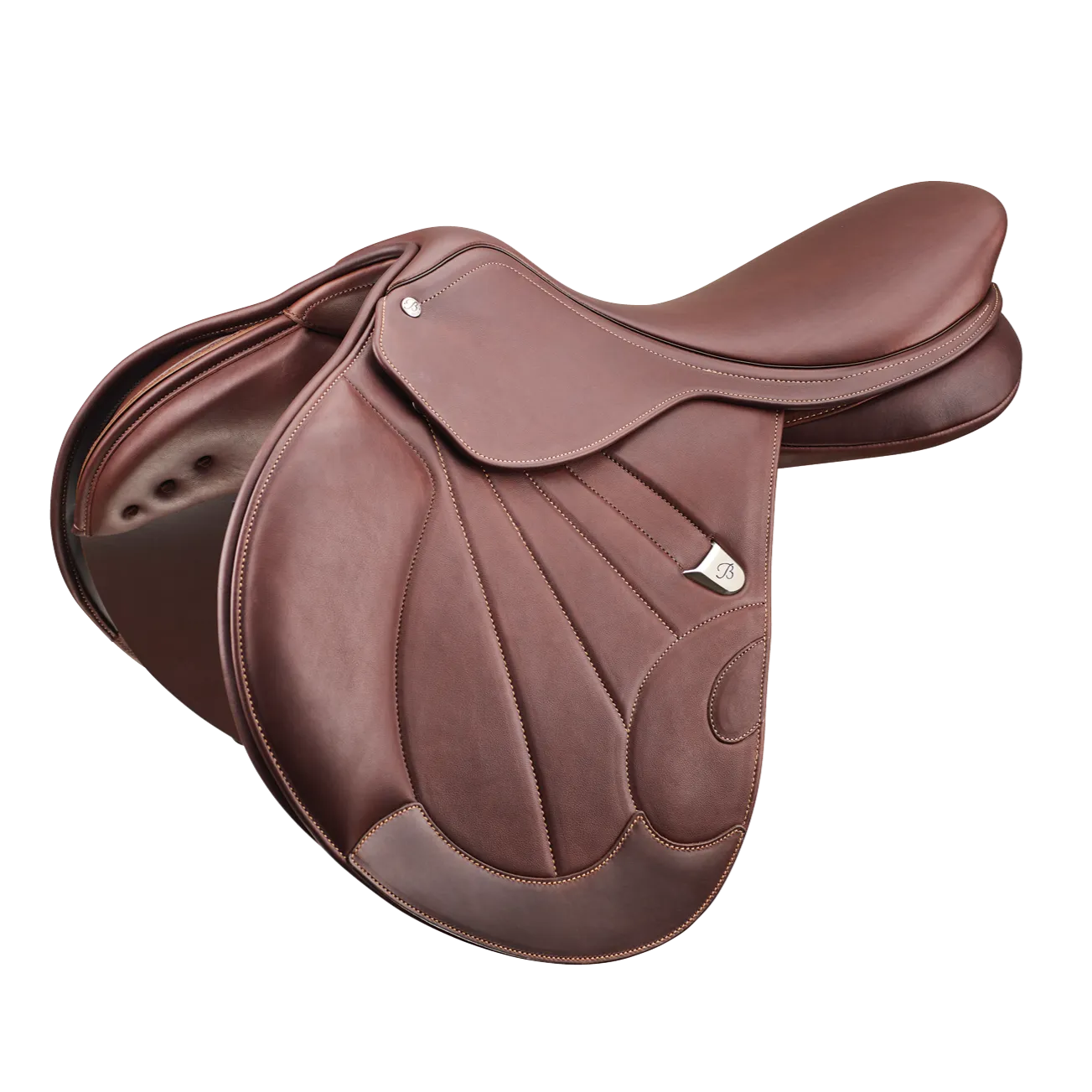 Victrix Jump Saddle - Havana Brown