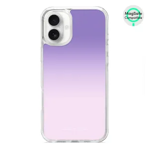 Violet Blue Pastel - iPhone 16 Plus Clear Bumper MagSafe Case
