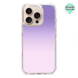 Violet Blue Pastel - iPhone 16 Pro Clear Bumper MagSafe Case