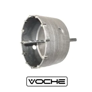 Voche Core Drill Hole Cutter 110mm - Sds Arbor - Tungsten Carbide Tipped (TCT) - Heavy Duty