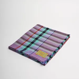 Wander Cotton Woven Blanket in Hyssop