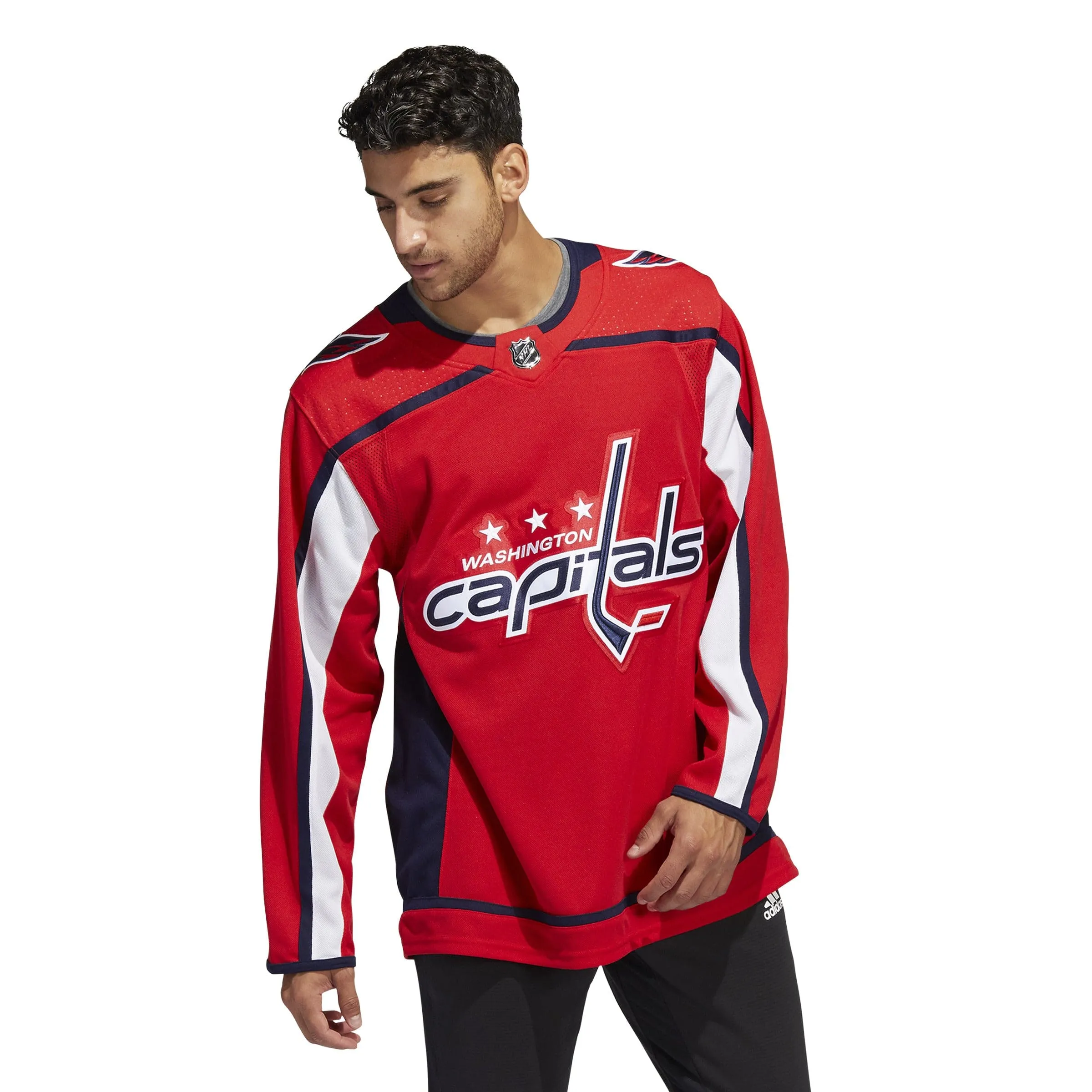 Washington Capitals Home Adidas PrimeGreen Senior Jersey