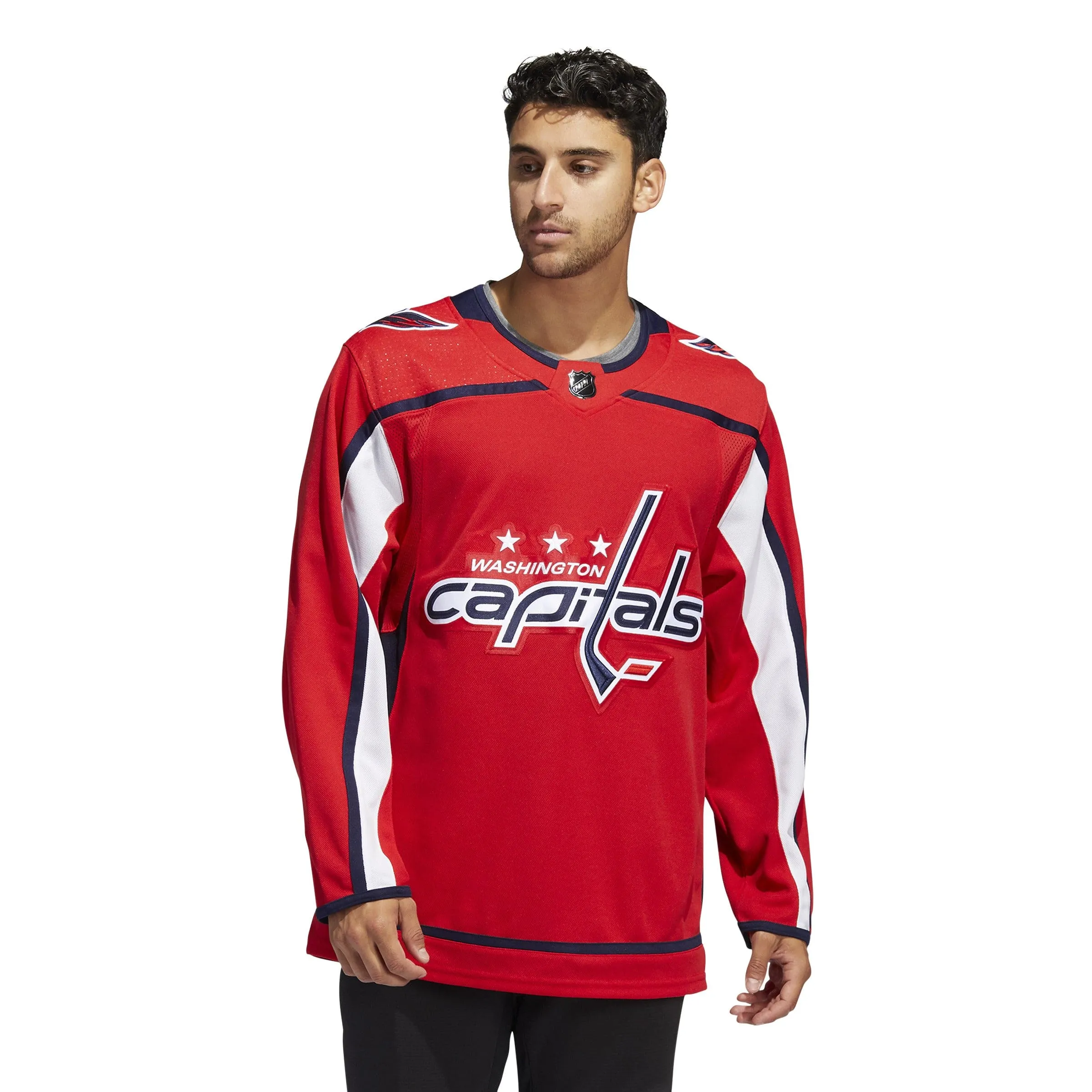 Washington Capitals Home Adidas PrimeGreen Senior Jersey