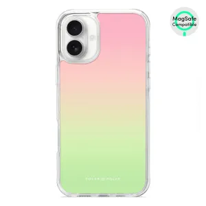 Watermelon Pastel - iPhone 16 Plus Clear Bumper MagSafe Case