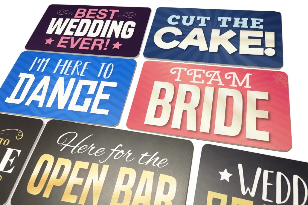 Wedding Themed Props PVC Props
