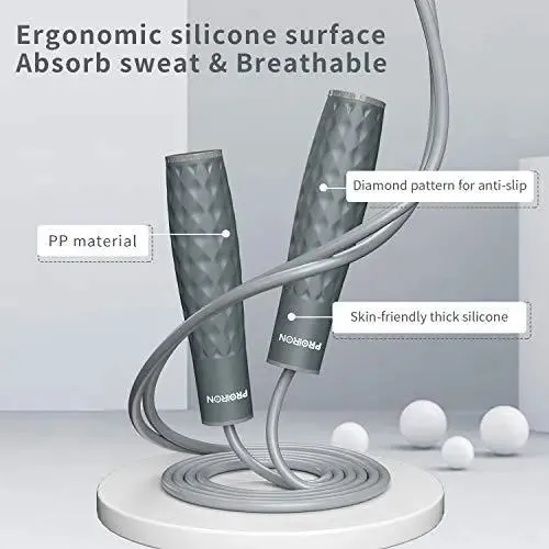 Weighted Adjustable Skipping Rope
