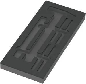 Wera 05137382001 9882 Foam insert hammer set 1, empty, 172 x 30 x 392 mm
