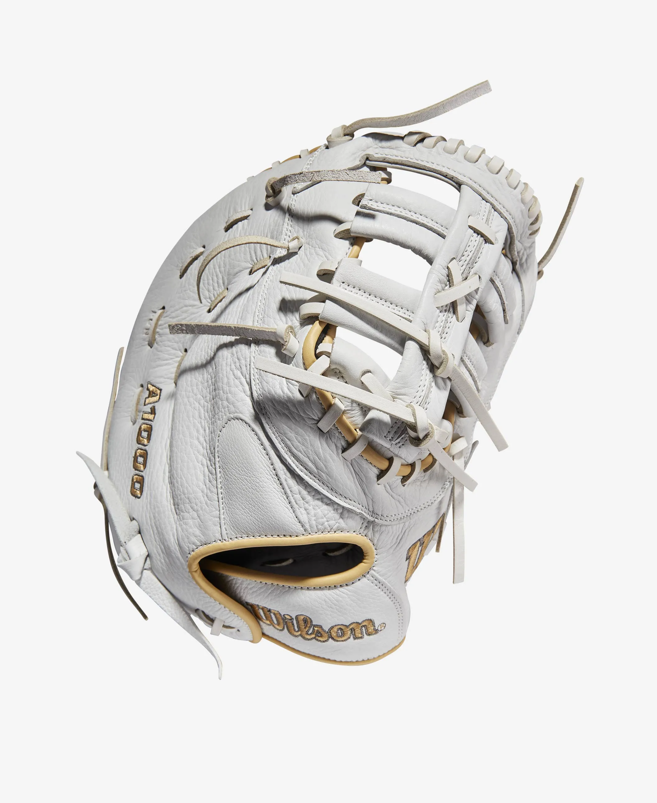 Wilson 2022 A1000 Fastpitch 1st Base Mitt - White