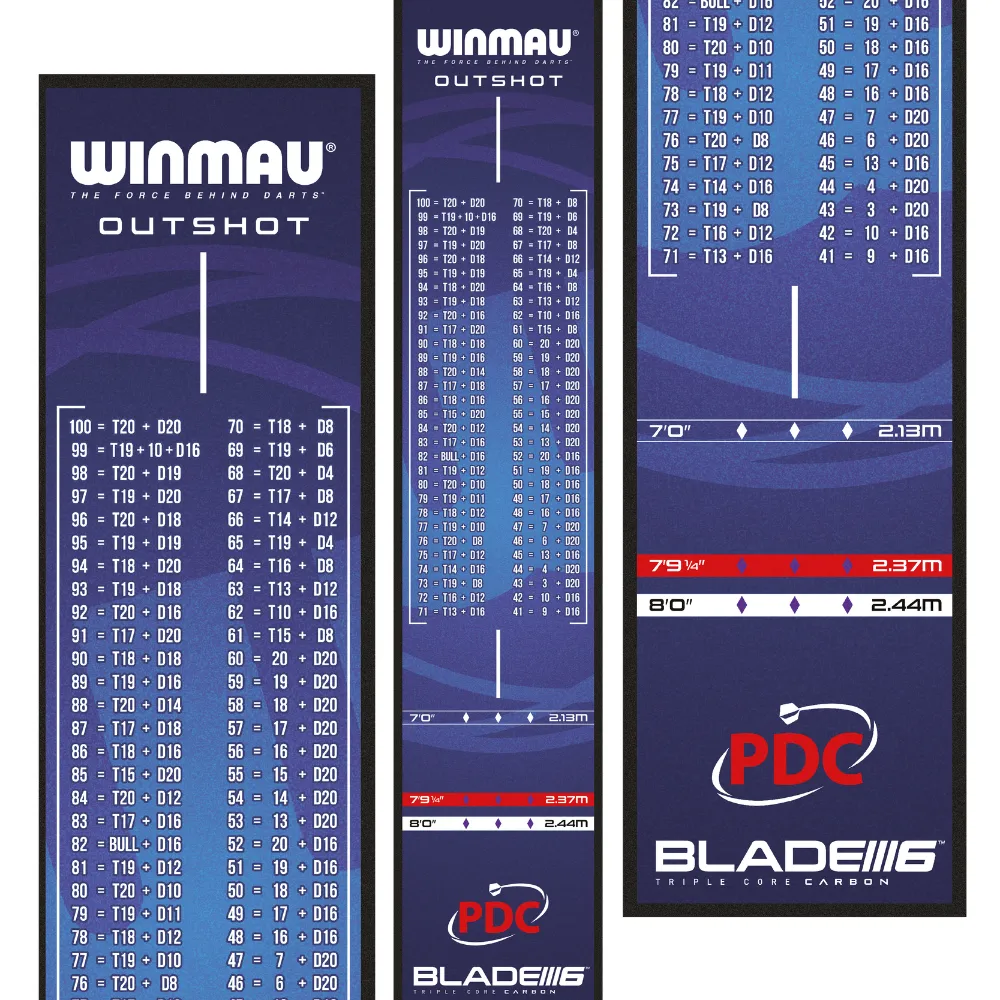 Winmau Outshot PDC Dart Mat
