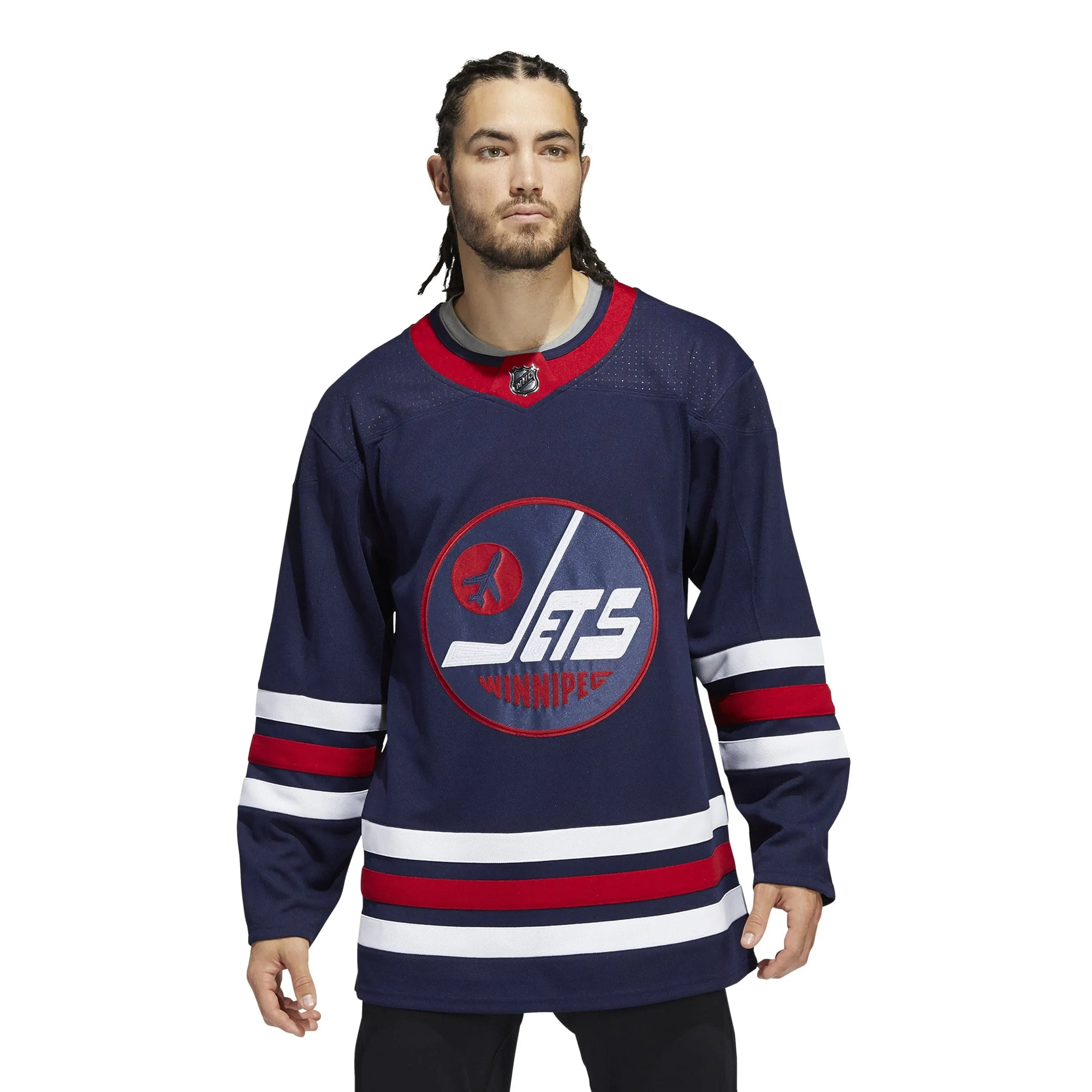 Winnipeg Jets Alternate Home Adidas PrimeGreen Senior Jersey
