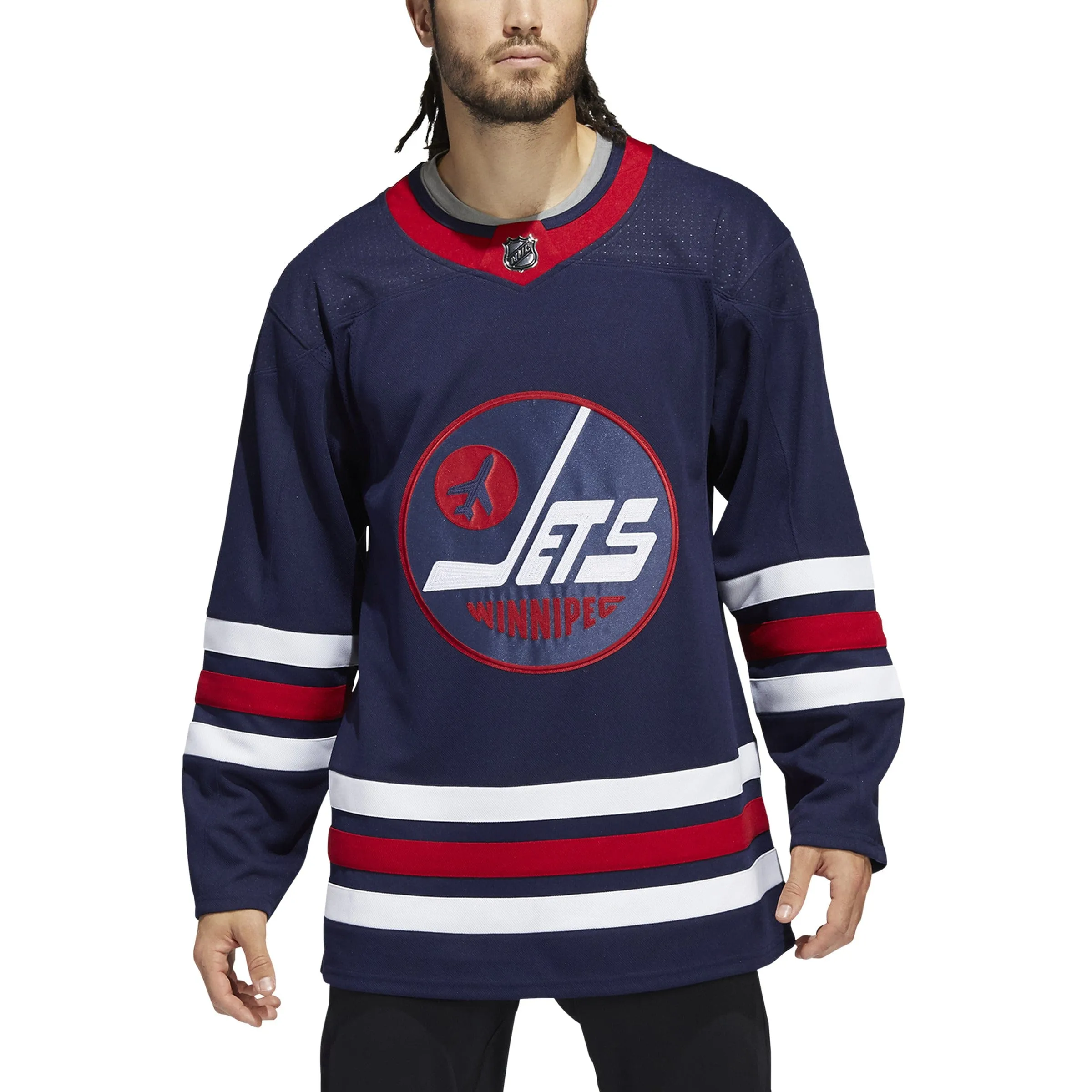 Winnipeg Jets Alternate Home Adidas PrimeGreen Senior Jersey