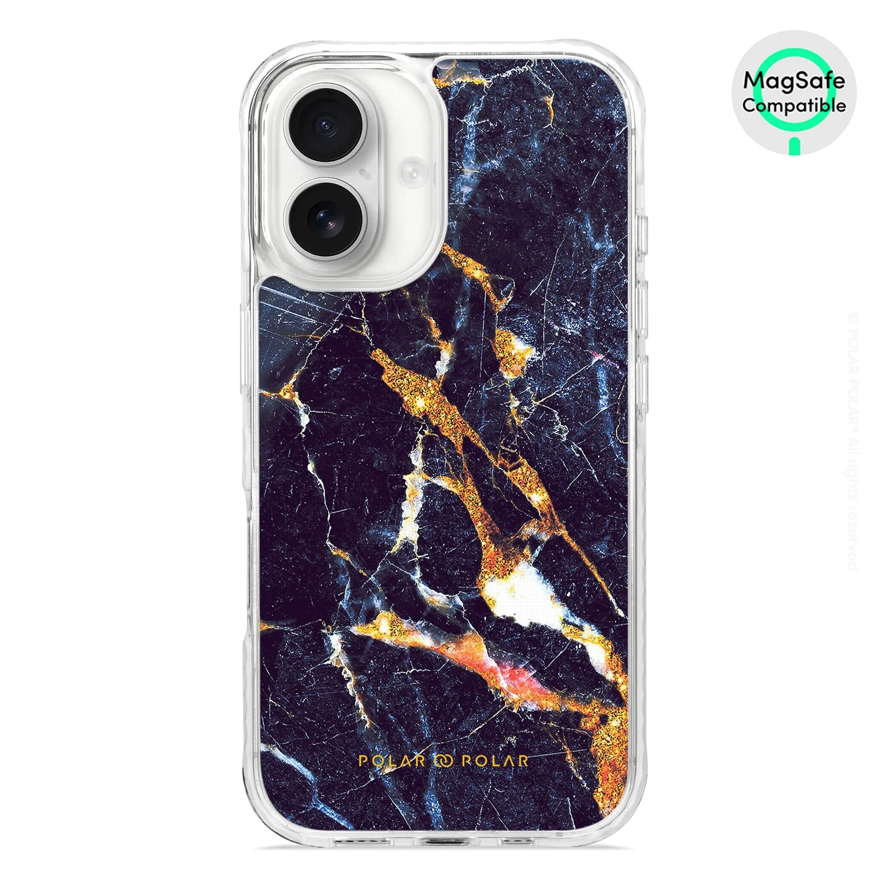 Winter Forest - iPhone 16 Clear Bumper MagSafe Case