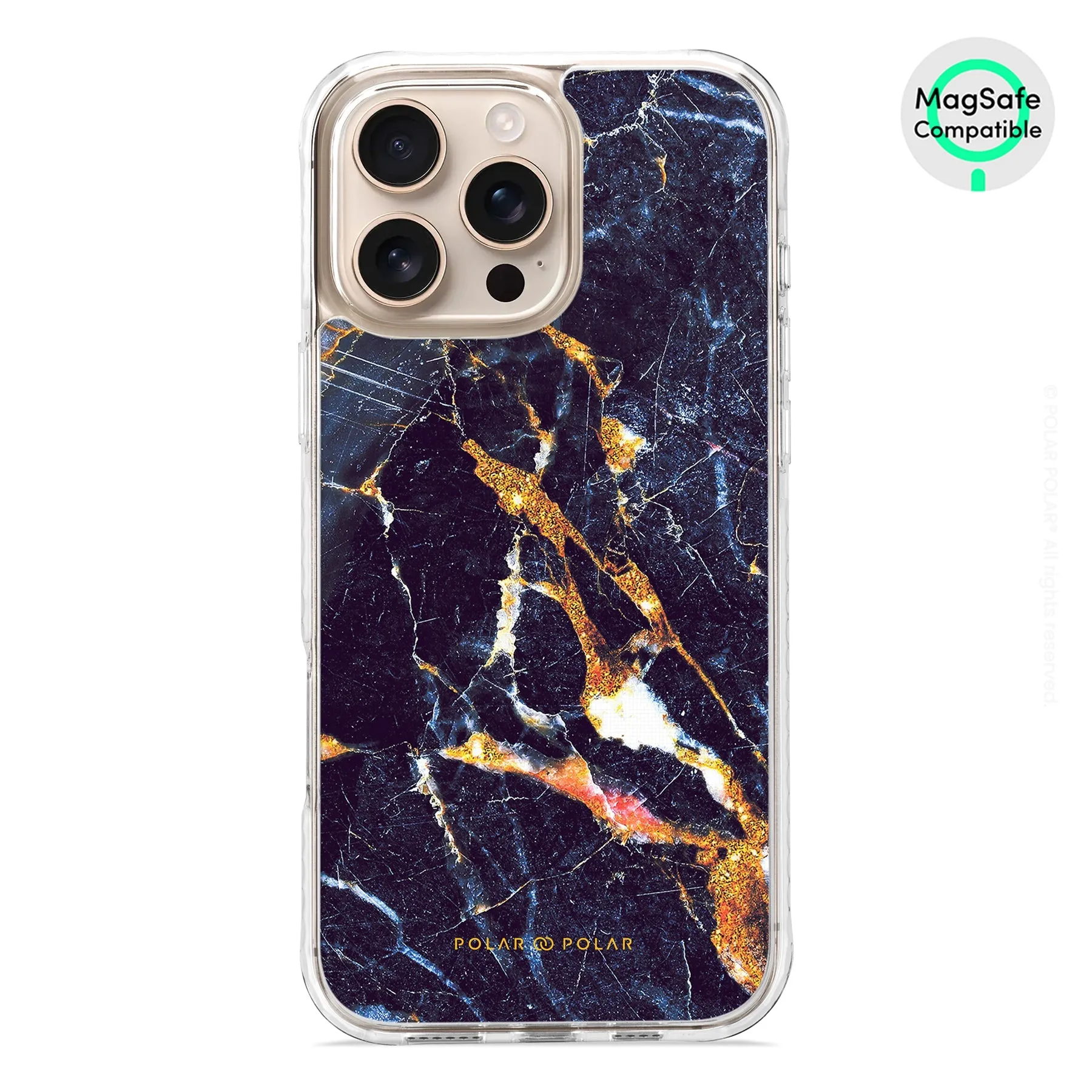 Winter Forest - iPhone 16 Pro Max Clear Bumper MagSafe Case