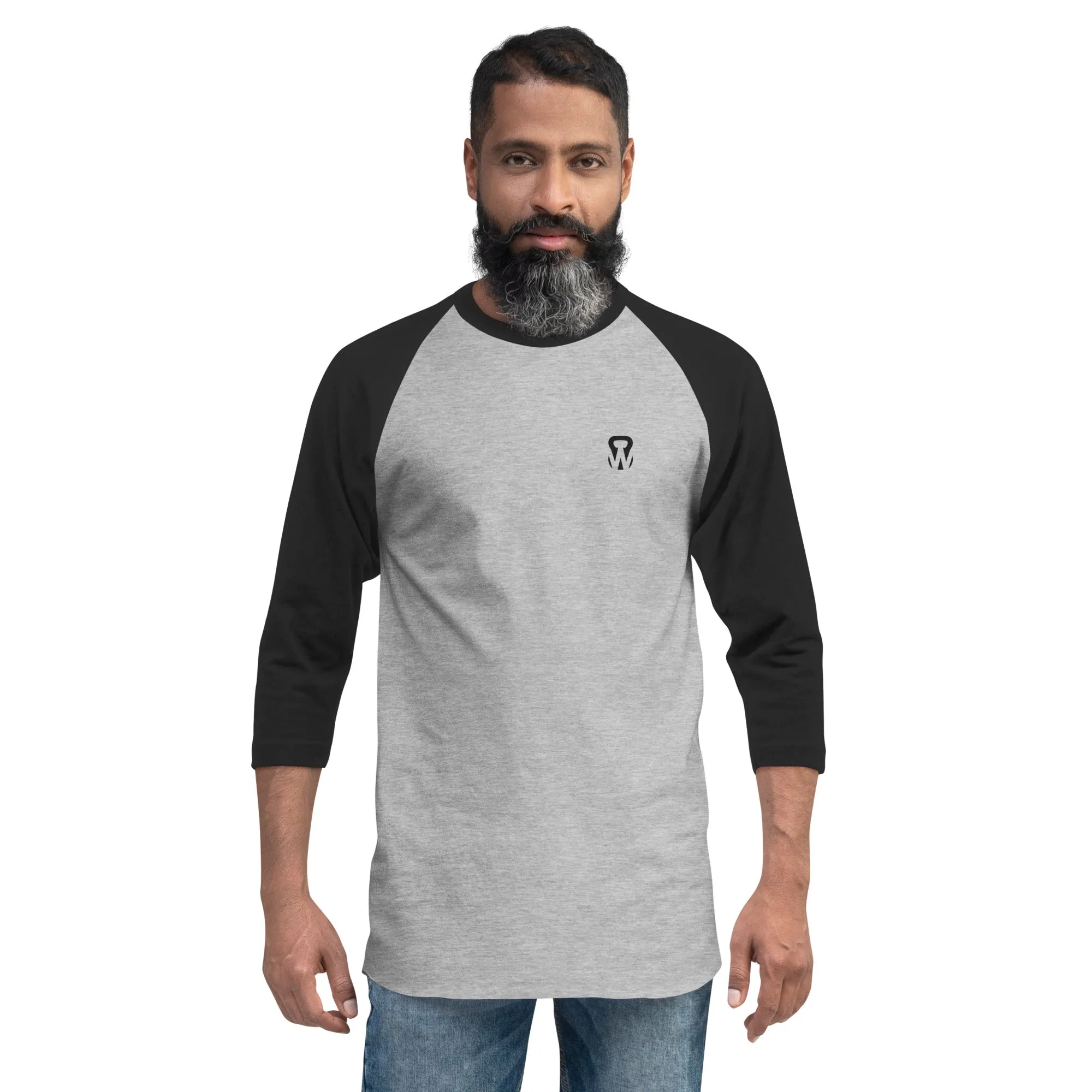WODprep Kettlebell 3/4 Sleeve Raglan Shirt