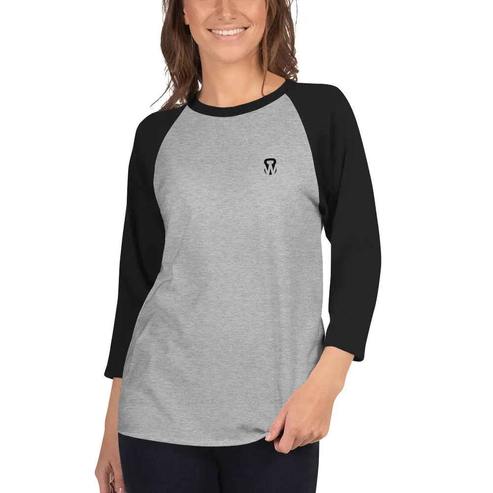 WODprep Kettlebell 3/4 Sleeve Raglan Shirt