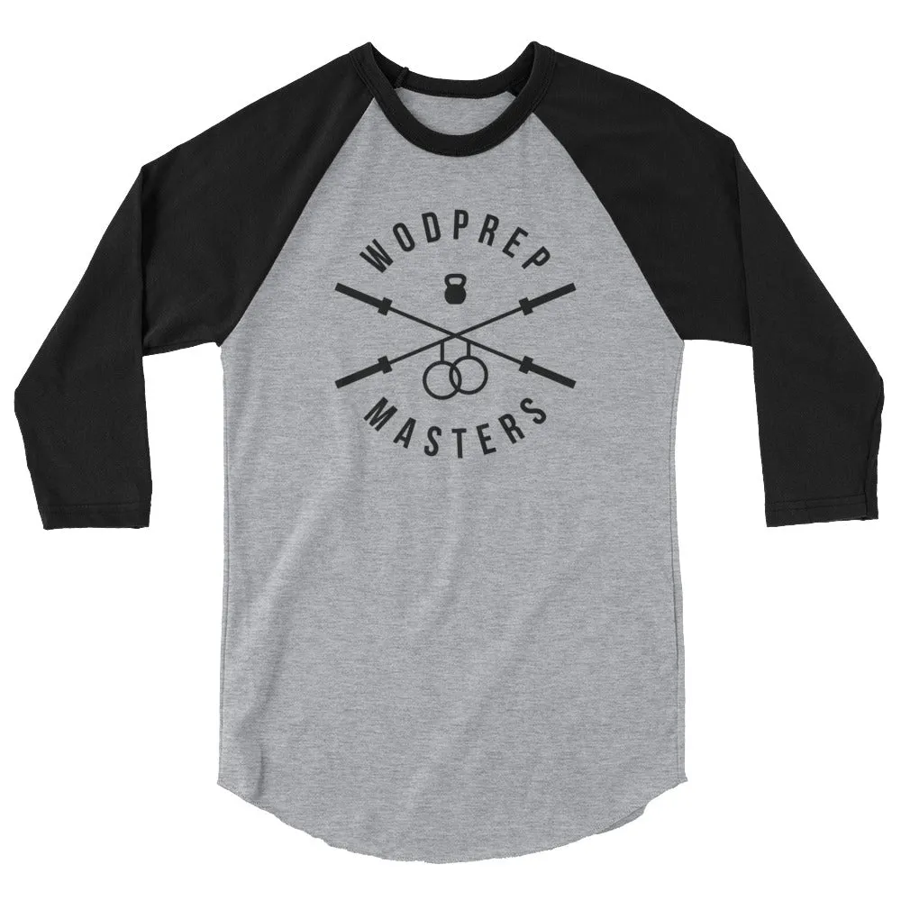 WODprep Masters 3/4 Sleeve Raglan Shirt