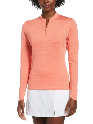 Womens High Crew Neck Sun Protection Pullover