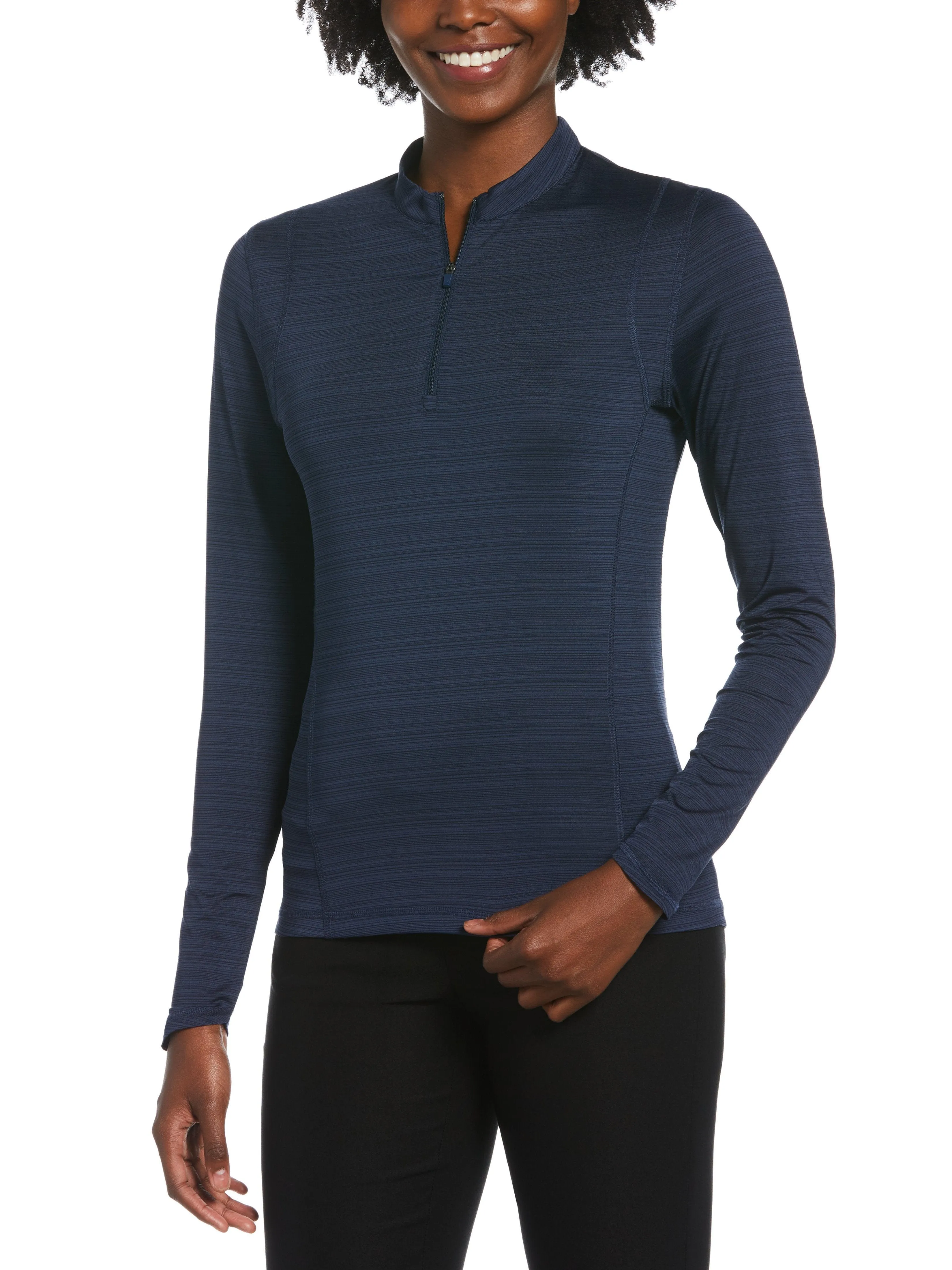 Womens High Crew Neck Sun Protection Pullover