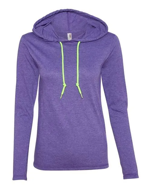 Women’s Lightweight Hooded Long Sleeve T-Shirt