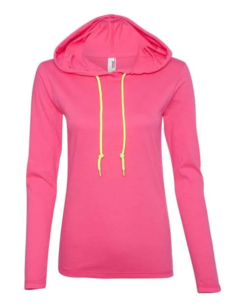 Women’s Lightweight Hooded Long Sleeve T-Shirt