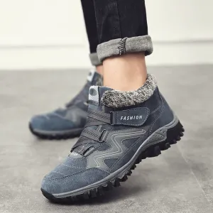 Women's Velcro Winter Snow Ankle Boots