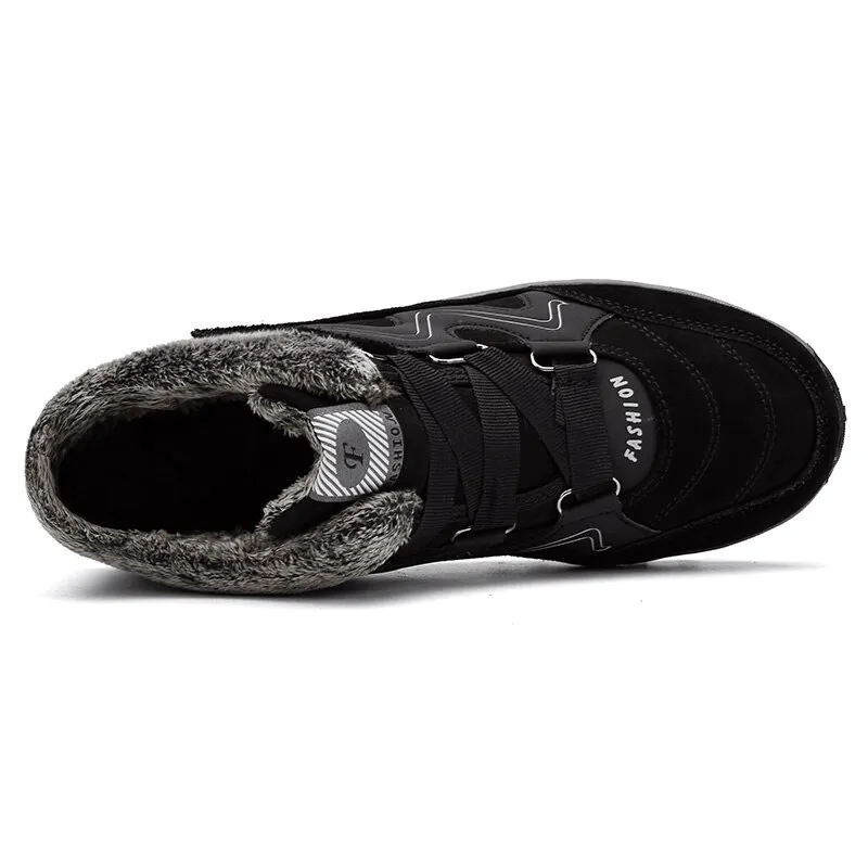 Women's Velcro Winter Snow Ankle Boots