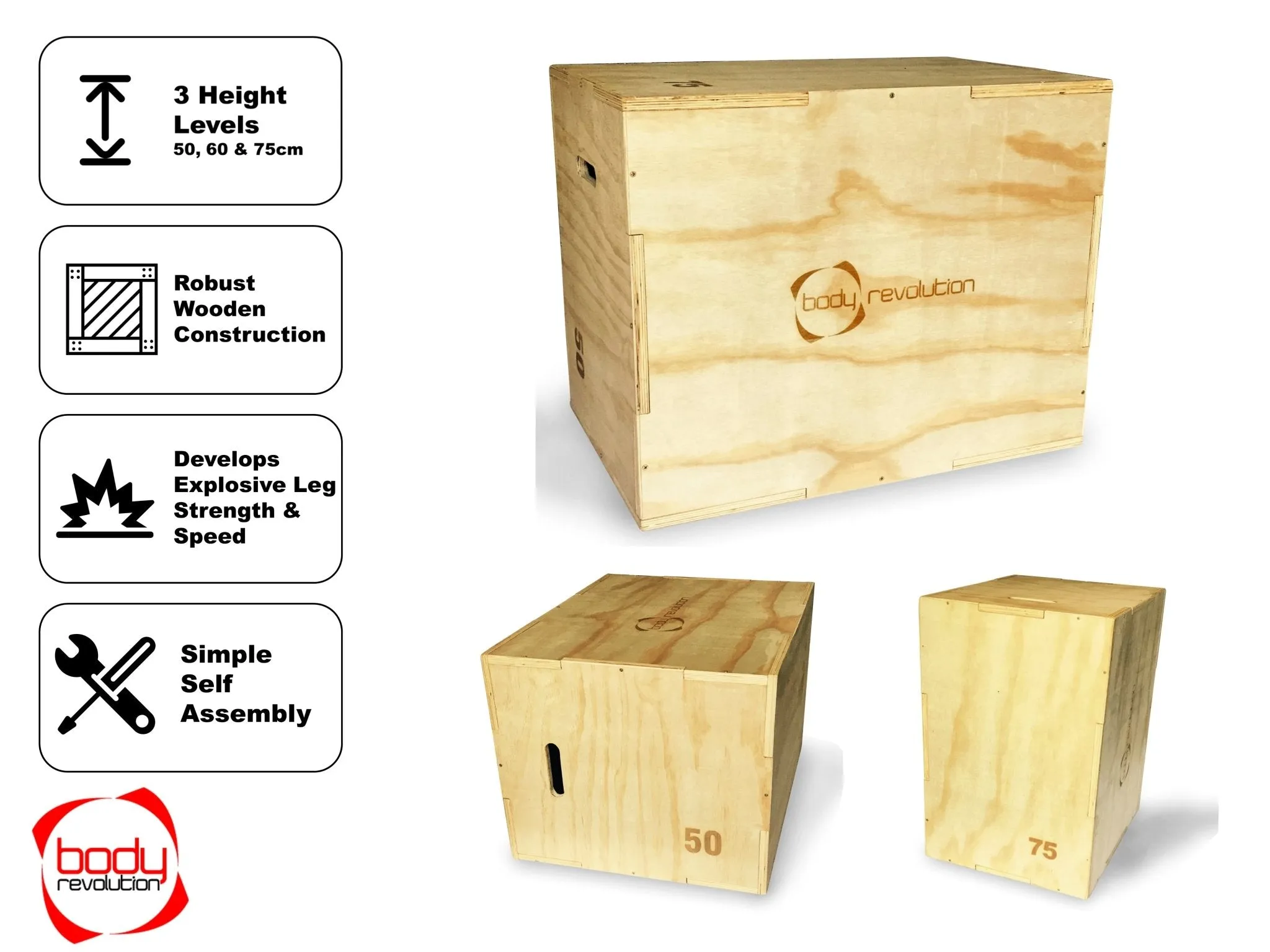 Wooden Plyometric Box