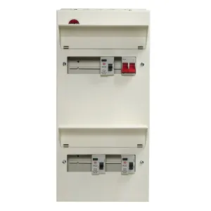 Wylex NMDRS12HI 12 Way Duplex High Integrity   100A Main Switch, 3x80A 30mA Type A RCD