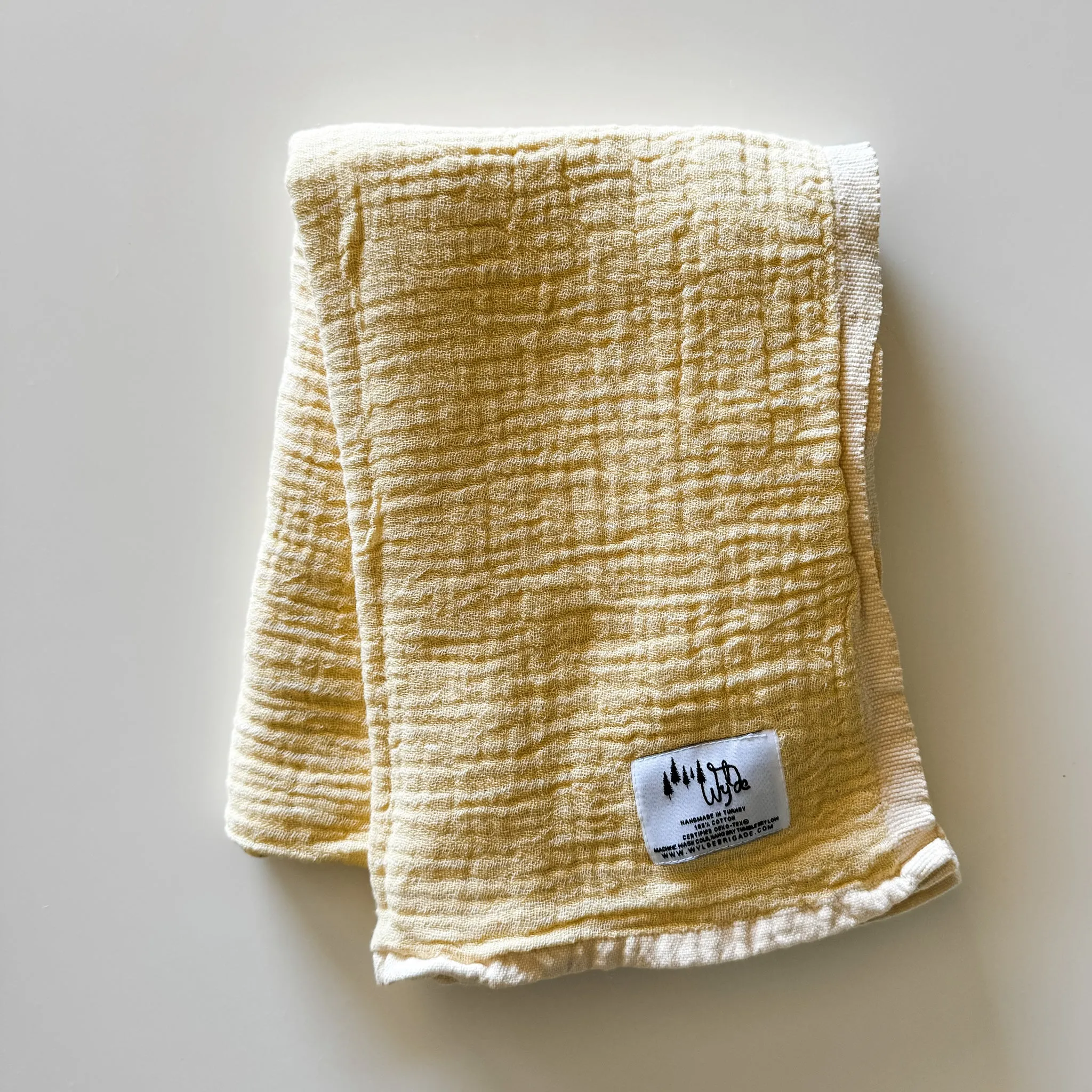 Yalova Crinkle Cotton Baby Throw/Hand Towel
