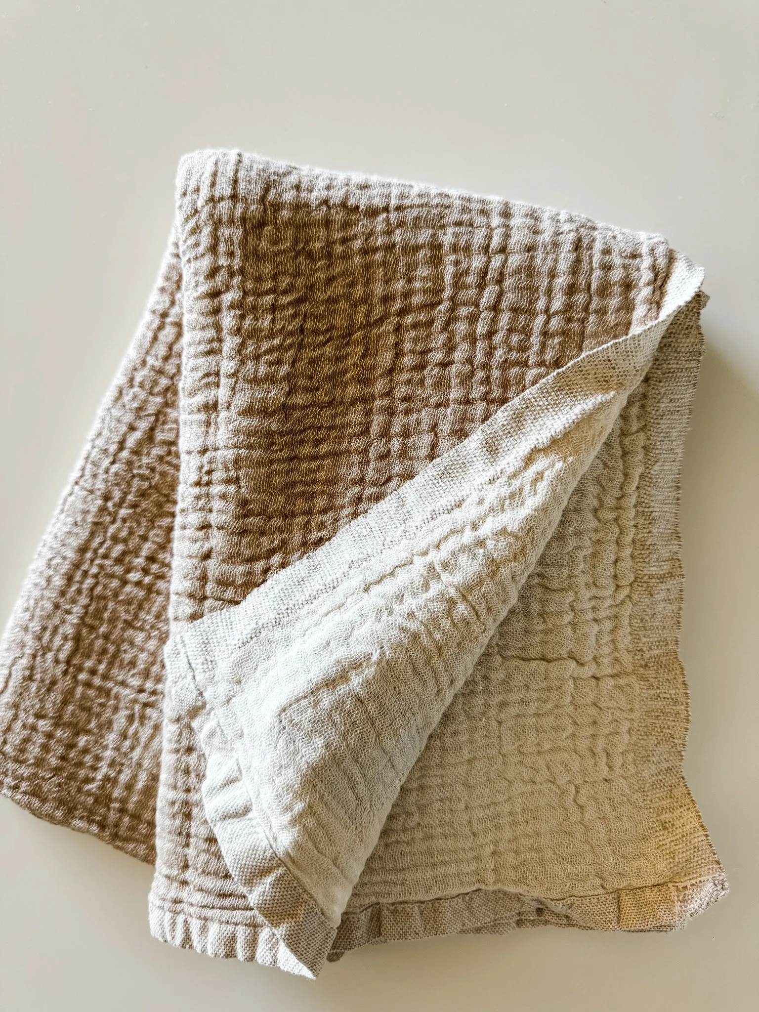 Yalova Crinkle Cotton Baby Throw/Hand Towel