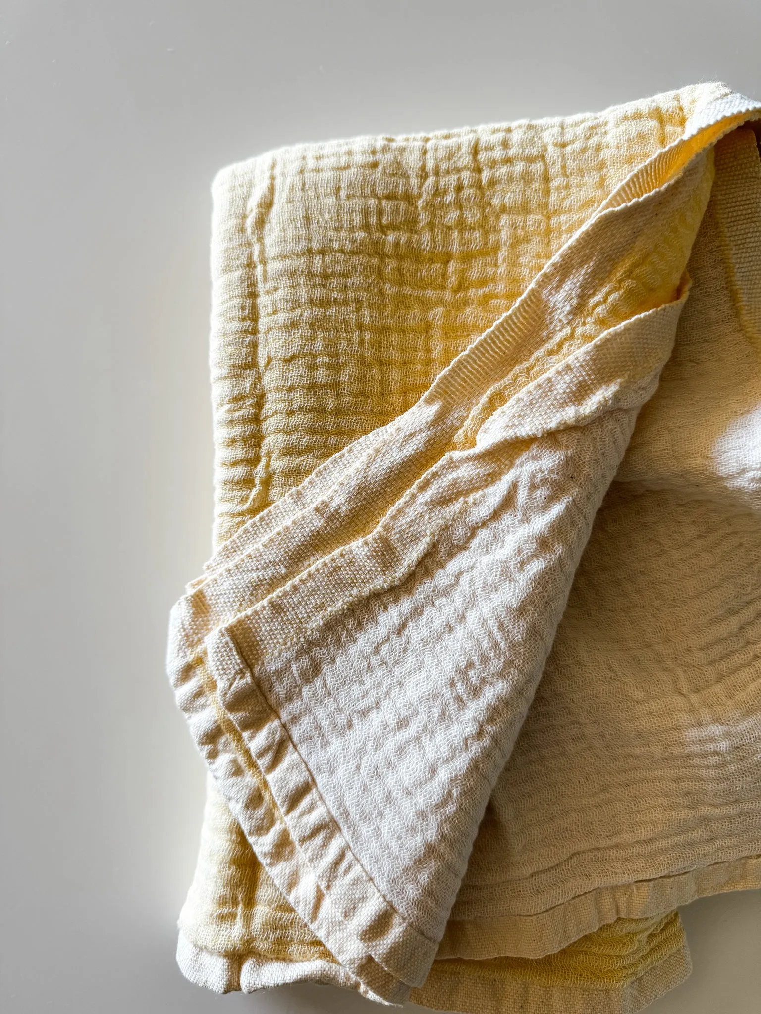 Yalova Crinkle Cotton Baby Throw/Hand Towel