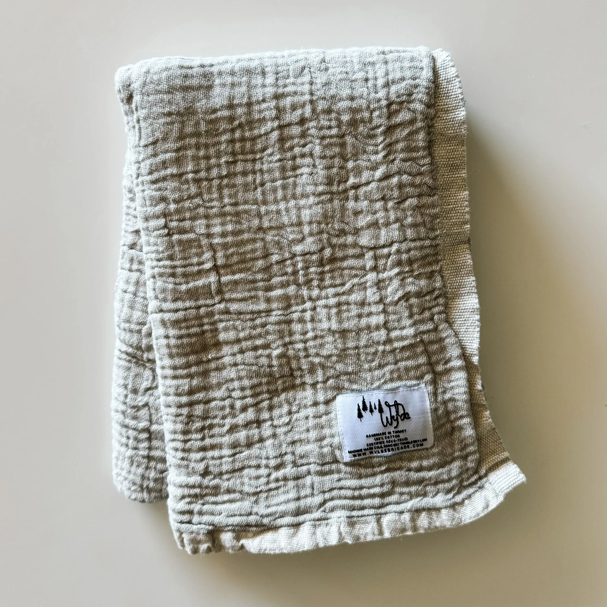 Yalova Crinkle Cotton Baby Throw/Hand Towel