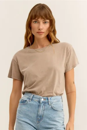 Z Supply: Go To Tee in Iced Coffee